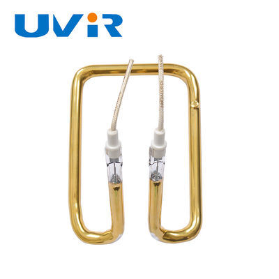 Tabung Elemen Pemanas Inframerah Bentuk 3D yang Dapat Disesuaikan dengan Daya 150-6000W dan Tegangan 45-480V untuk Pemanasan Industri