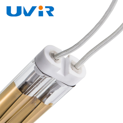 Harga yang bagus Lampu Pemanas Inframerah Tabung Ganda Gelombang Sedang 3000W 380V on line