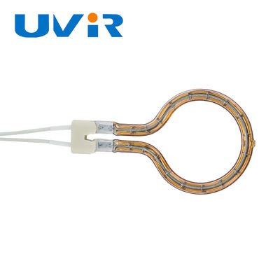 Harga yang bagus Lampu Pemanasan InfraMerah Kuarsa Ring 100-7600W Dilapisi Emas on line