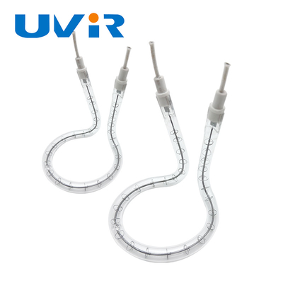 Harga yang bagus Lampu pemanasan halogen Quartz Infrared Ring 100-7600W on line