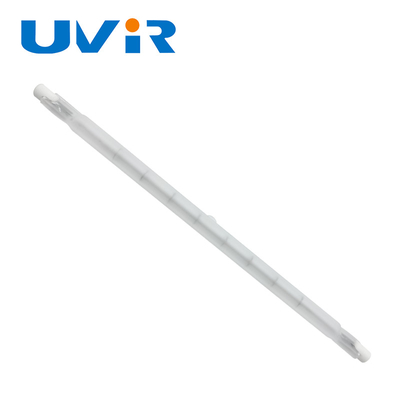 Harga yang bagus 1100-2600°C Suhu Filament Lampu InfraMerah Kuarsa Jelas Untuk Pemanasan Suhu on line