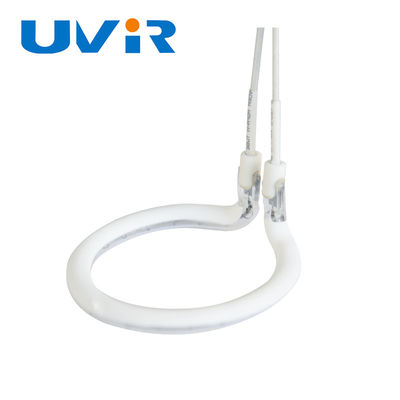 Harga yang bagus UVIR Kuarsa Ring Lampu Inframerah 39-606mm 55-575V Putih Pencahayaan on line