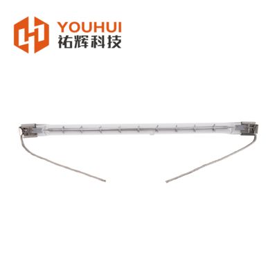 Harga yang bagus 200-4000W Short Wave Quartz Infrared Heater Lamp with Tungsten Filament for Industrial Heating on line