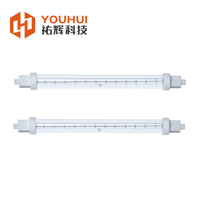 200-4000W Halogen Infrared Lamp dengan Waktu Tanggapan 1s dan Panas Panas 50-1500mm untuk Aplikasi Industri