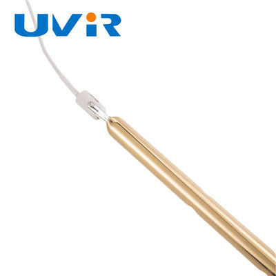 Harga yang bagus Lampu Pemanas Kuarsa Inframerah Berlapis Emas R7S 230V on line