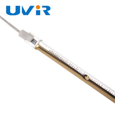 Good price R7S Gold Coating Quartz Infrared Lamps 600W 230V untuk Pengeringan Curing on line