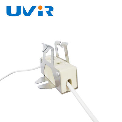 Harga yang bagus 250V 10A Infrared Lamp Holder dengan Keramik Aluminium Clip on line