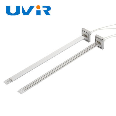 Harga yang bagus Lampu Inframerah Tabung Ganda 440V 10000W dengan Reflektor Putih on line