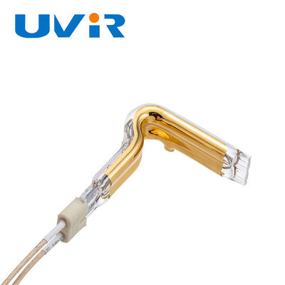 Harga yang bagus OEM L-Bentuk Infrared Heating Element Tube 600W 85% Efisiensi on line