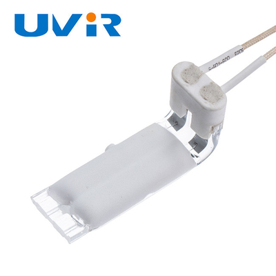 Harga yang bagus UVIR 3D L-Type White Coating Quartz Infrared Heating Element 1100W 115V on line