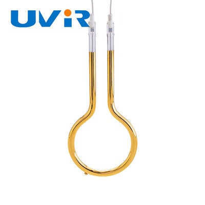 Harga yang bagus Lampu Panas Inframerah Gelombang Pendek UVIR 1kW untuk Pengelasan Plastik on line