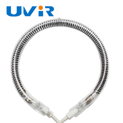 Good price Lampu Pemanas Inframerah Ring Tube, Lampu Inframerah Gelombang Menengah Serat Karbon on line
