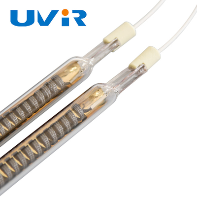Good price R7S Tabung Tunggal Karbon Kuarsa Lampu Pemanas Inframerah Emas Reflektor on line
