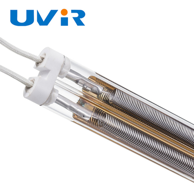 Harga yang bagus Lampu Inframerah Gelombang Menengah 6000W 500V Tabung Pemanas Kuarsa on line