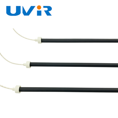 Good price UVIR Kustomisasi Ir Heater Lamp 1500W Quartz Infrared Long Wave Black Tube on line