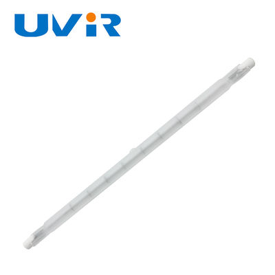 Harga yang bagus 55-575V Frosted Quartz Tube Infrared Heating Lamp dengan umur 5000 jam untuk aplikasi industri on line