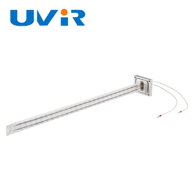 Good price Lampu inframerah twin-tube untuk pemanas putih yang dapat disesuaikan Panjang 50-1500mm on line
