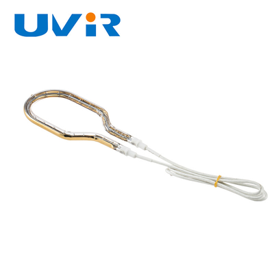 Harga yang bagus Custom Ring Infrared Lamps 39-600mm 200-6000W Emas Putih Jelas on line