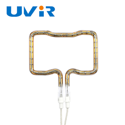 Good price Tabung elemen pemanasan inframerah untuk radiator pemanasan berlapis emas berbentuk 3D yang disesuaikan dengan UVIR on line
