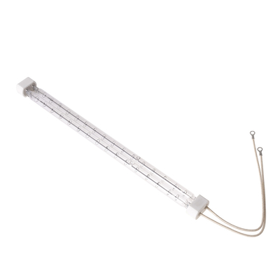 Good price Lampu pemanas tanpa lapisan tabung tunggal kombinasi halogen gelombang pendek on line