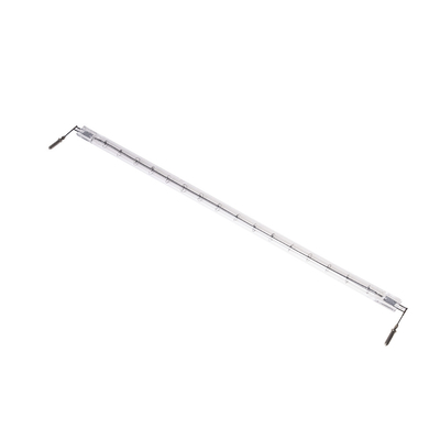 Disesuaikan 150-4000W Clear Quartz Single Tube Heater Lampu Inframerah