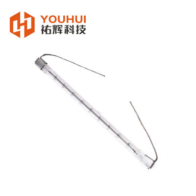 Harga yang bagus 8-14mm Clear Quartz Infrared Lamp dengan Waktu Kerja 5000h dan 1s Response Time Halogen Heater Tube on line