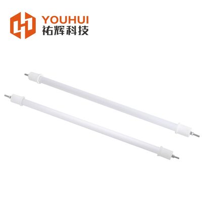 Harga yang bagus 200-4000W Single Tube Medium Wave Filament Halogen Infrared Heating Lamp Tube untuk kebutuhan pemanasan industri on line