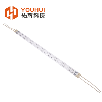 Harga yang bagus Lampu Pemanas Inframerah Tabung Ganda Kuarsa Putih 200-4000W 400V on line