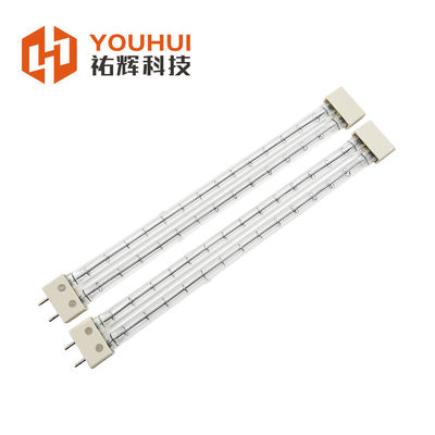 Harga yang bagus 1850W 400V Single Tube Quartz Infrared Lamp dengan total panjang 328mm untuk pemanasan yang efisien on line