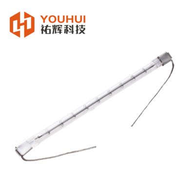 Harga yang bagus High quality quartz halogen heating lamp tube appears on both ends on line