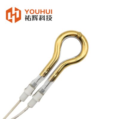 Harga yang bagus CE Certified 99.99% Pure Quartz Ring Infrared Lamp for Automotive Applications on line