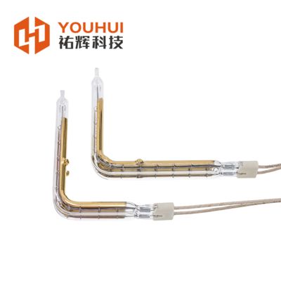 Harga yang bagus Industrial Use 1250°C Working Temperature High Purity Quartz Infrared Heating Element and Halogen Heating Tube on line