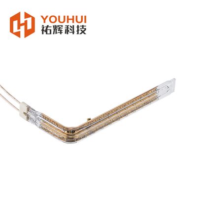 Harga yang bagus 45-480V 150-6000W Keramik Cap Infrared Heating Element Tube dengan Gold Coating on line