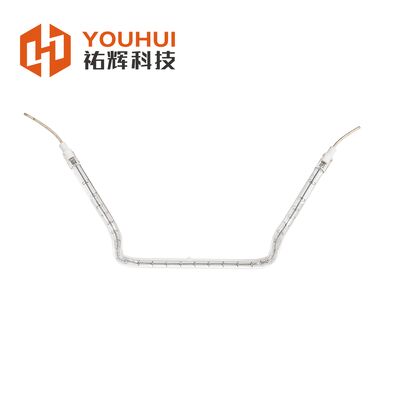 Harga yang bagus Industri Grade Kuarsa Kaca Infrared Heating Element Tube dengan 150-6000W Daya dan 5000h Umur on line