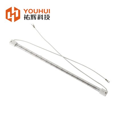 Harga yang bagus Lampu Halogen IR Gelombang Pendek 400V 3000W Basis SK15 untuk Peniupan PET on line