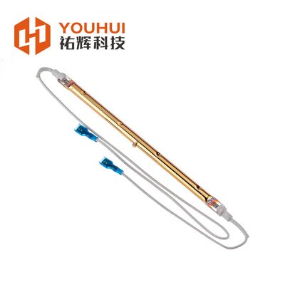 Harga yang bagus 220V 500W gelombang pendek Kuarsa lampu inframerah untuk sauna dan pemanasan industri on line
