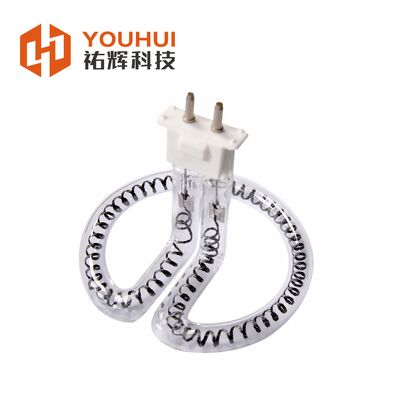 Harga yang bagus Single Tube Carbon Fiber Infrared Heater Lamp dengan TC04 Base, Panjang Pemanasan 50-1500mm, dan Opsi OEM/ODM yang dapat disesuaikan on line