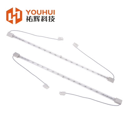 Short Wave Infrared Halogen Lamp with 5000h Worktime, 1-2μm Wavelength, and Customizable Length for Industrial Heating