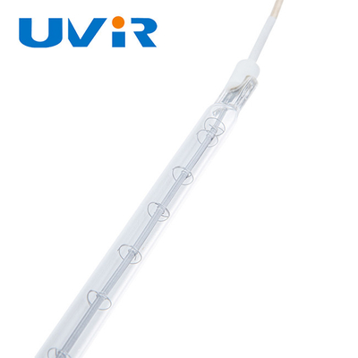 R7S Single tube Keramik IR lampu halogen Coating Infrared Heater Lamp untuk Curing