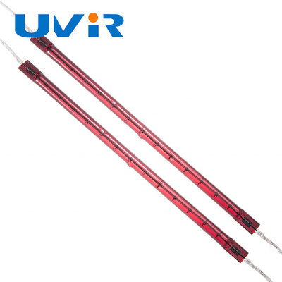Harga yang bagus Ruby Single Infrared Quartz Tube 230V 2000W Efisiensi Termal Tinggi on line