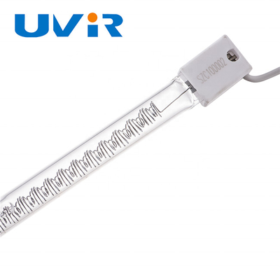 Lampu Pemanas Inframerah Gelombang Menengah 55-575V Star filament Heater tube