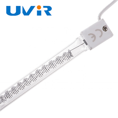 Harga yang bagus Lampu Infrared Kuarsa Gelombang Sedeng 200-4000W Ceramic White Reflector on line