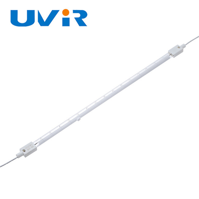 Good price SK15S Kaca kuarsa Lampu Pemanas Inframerah Tabung Tunggal lapisan putih on line