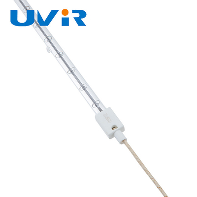 Harga yang bagus Lampu Pemanas Kuarsa IR Gelombang Pendek 200-4000W Reflektor Bening on line