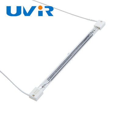 Good price Lampu Pemanas Inframerah Serat Karbon 450W, Elemen Pemanas Tabung Kaca Kuarsa on line
