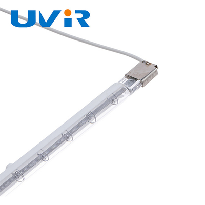 Semi Plated White Coating Quartz Infrared Lamp 235V 1000W SK17