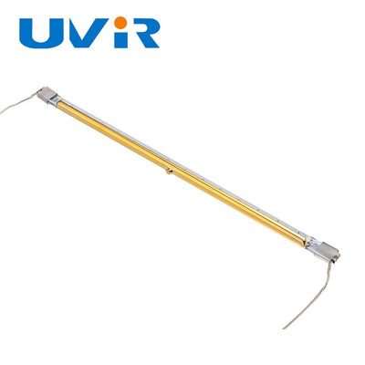 2000W SK17 Quartz Halogen Lampu Pemanas Inframerah Putih Reflektor