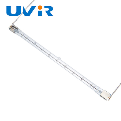 Harga yang bagus Lampu Inframerah Kuarsa UVR, Pemanas Kaca Kuarsa 235V 1000W untuk mesin bertiup on line