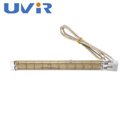 Good price Golden Gelombang Pendek Twin Tube Pemanas Inframerah 115V 600W Untuk Cat on line
