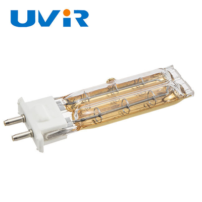 Good price TC04 11x23 Lampu Pemanas Kuarsa, Lampu Tabung Kembar Reflektor Lapisan Emas on line